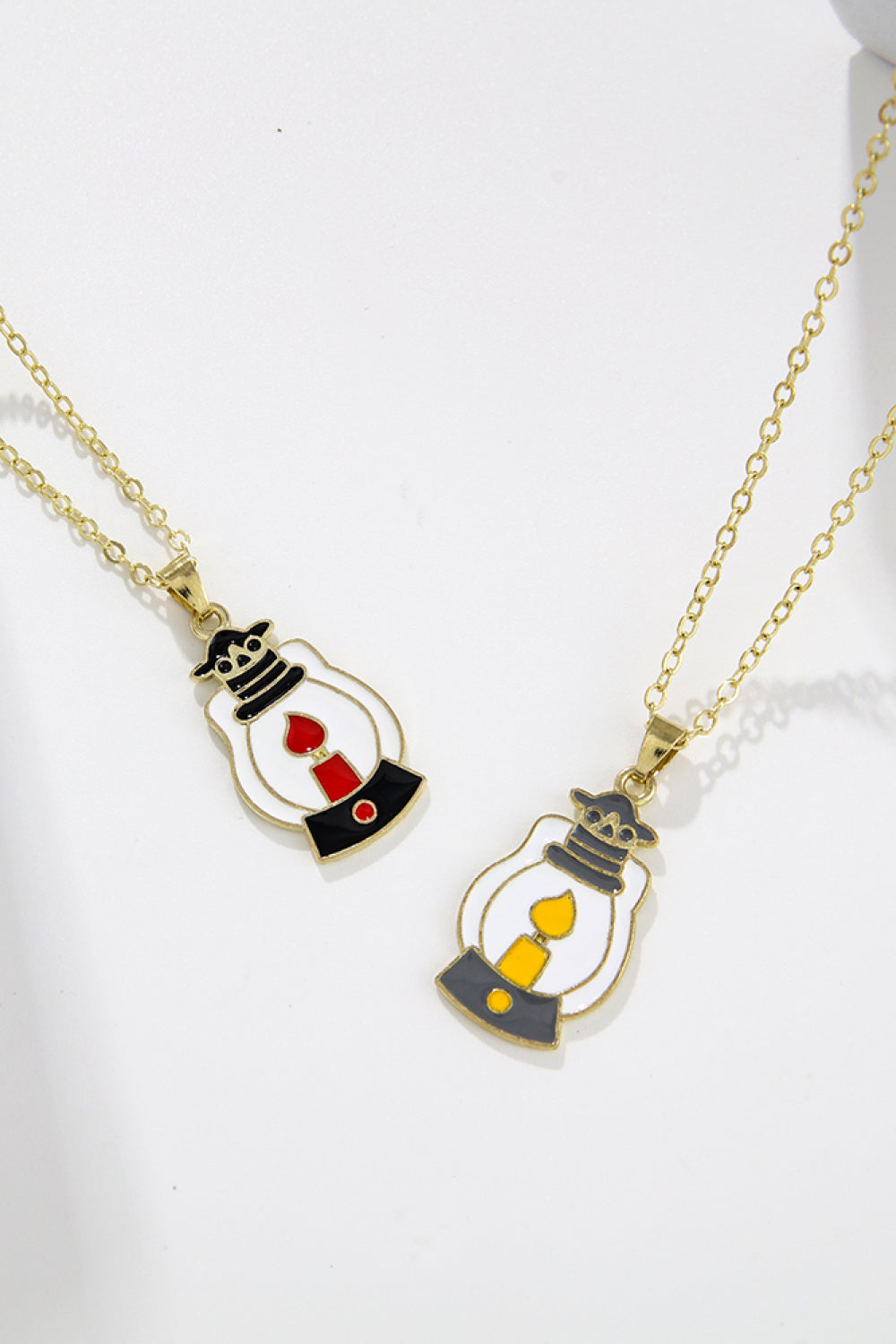 Two-Piece Halloween Theme Necklace Set - Damned Threads